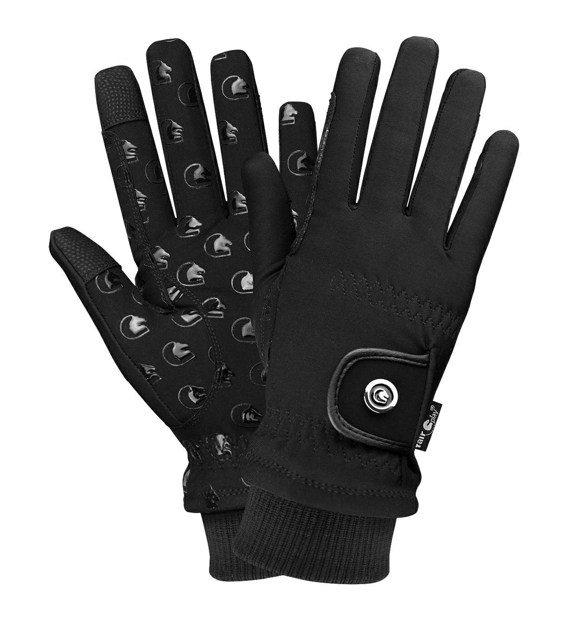 Gants d’équitation Fair Play NIKO – Noir