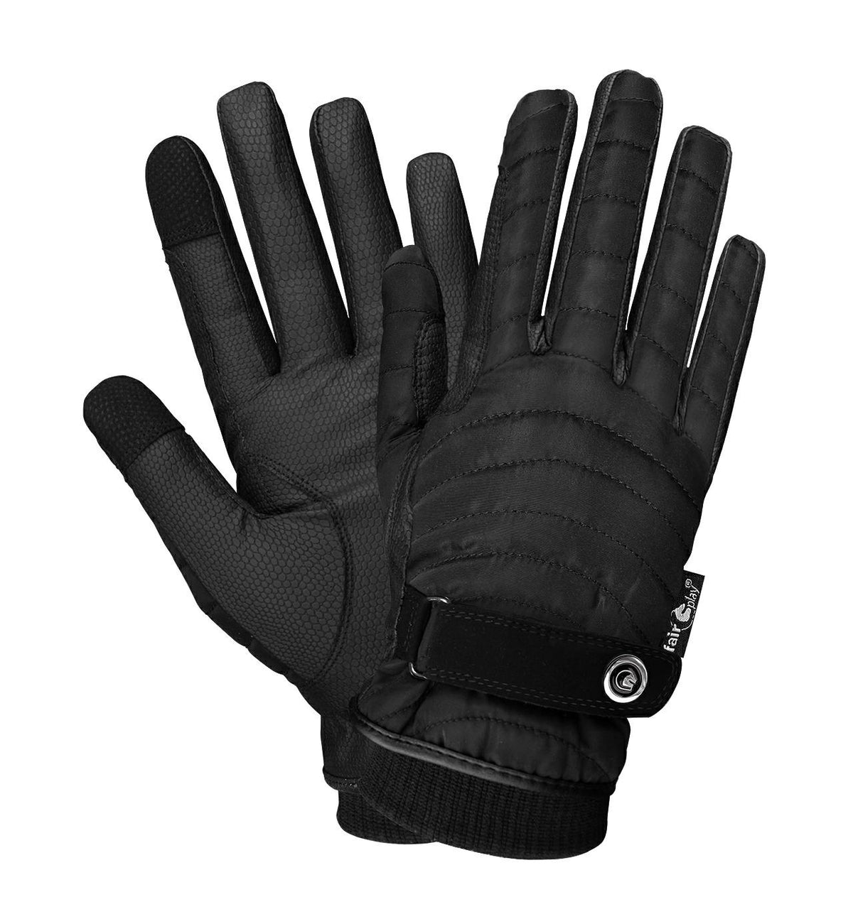 Gants d’équitation Fair Play ALVO – Noir