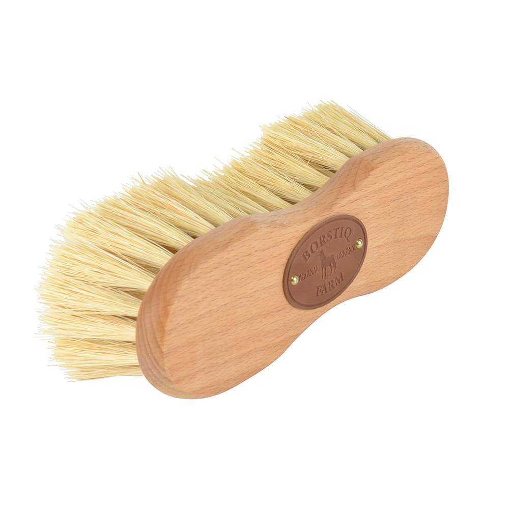 Borstiq Brosse de corps MexFiber, hauteur des fibres 5 cm, efficacité et confort, pansage quotidien