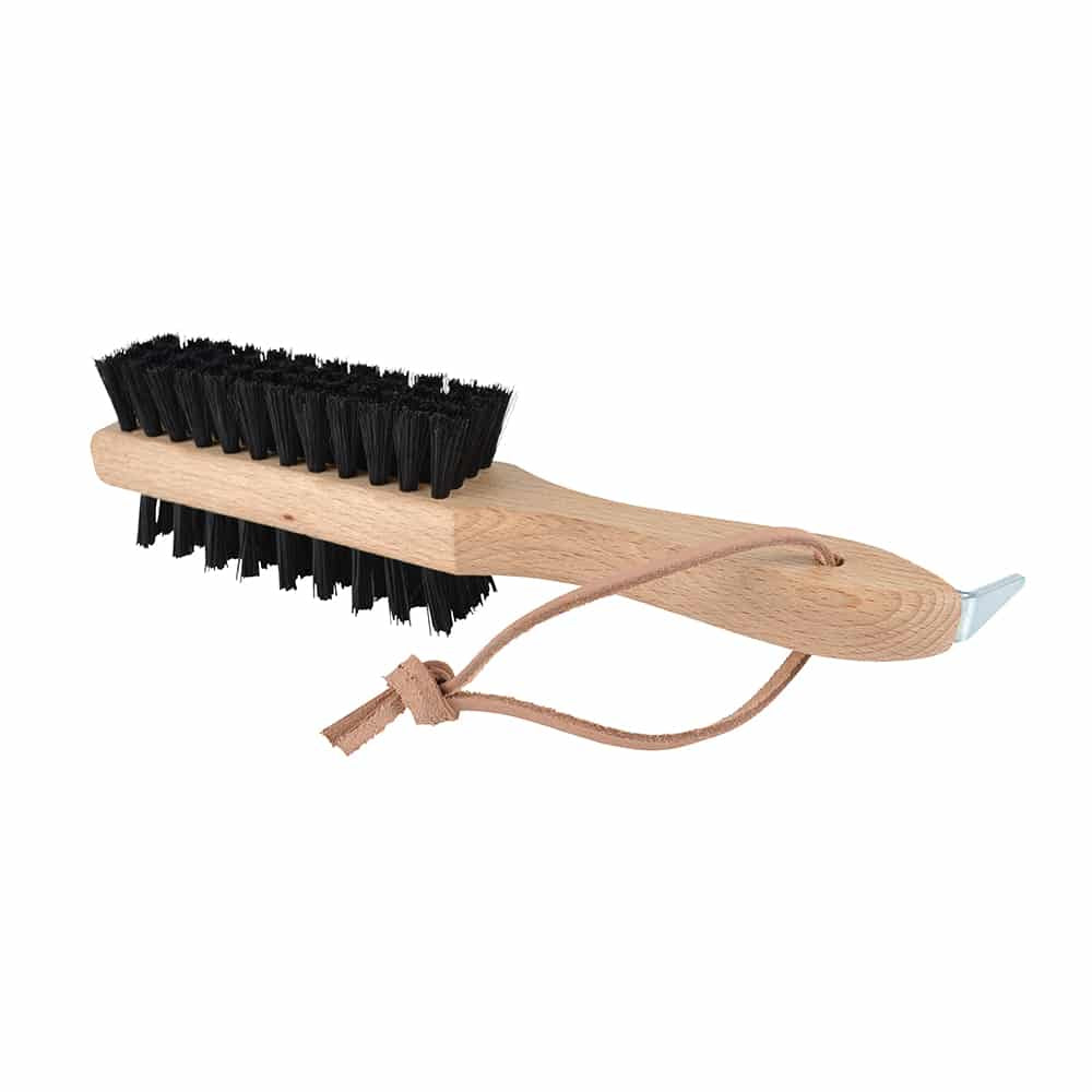Borstiq Brosse à sabots double face avec cure-pied intégré, multifonction, élimine les saletés tenaces