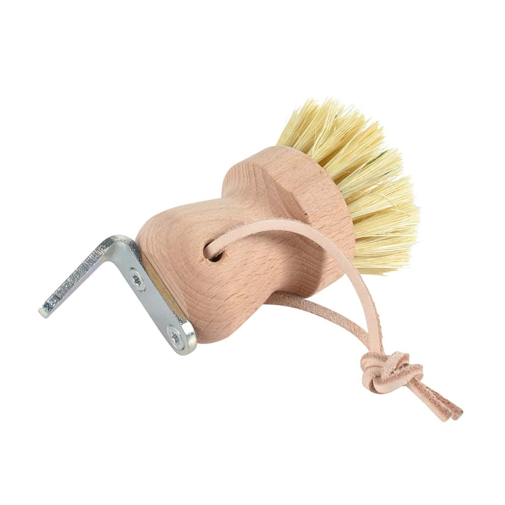 Borstiq Brosse à sabots en fibres synthétiques, nettoyage et entretien du sabot, adaptée à un usage intensif