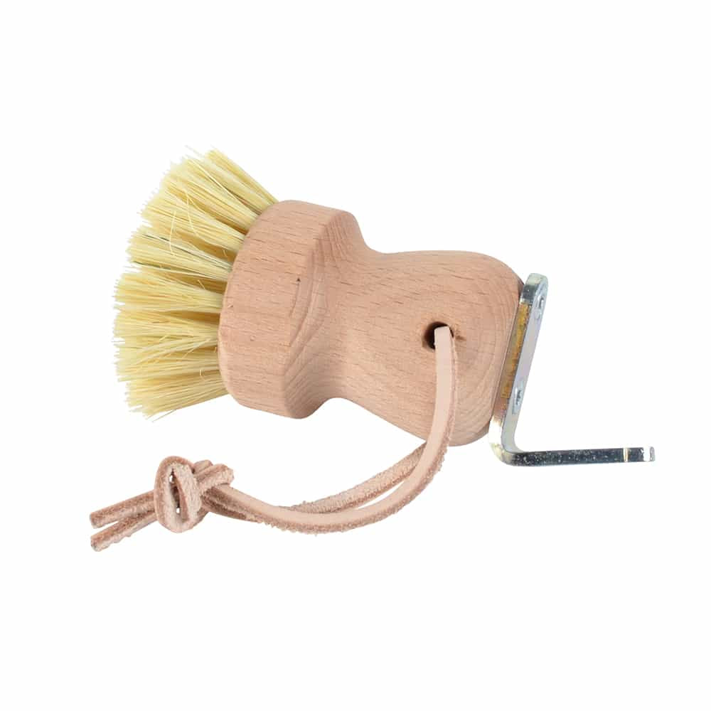 Borstiq Brosse à sabots en fibres synthétiques, nettoyage et entretien du sabot, adaptée à un usage intensif