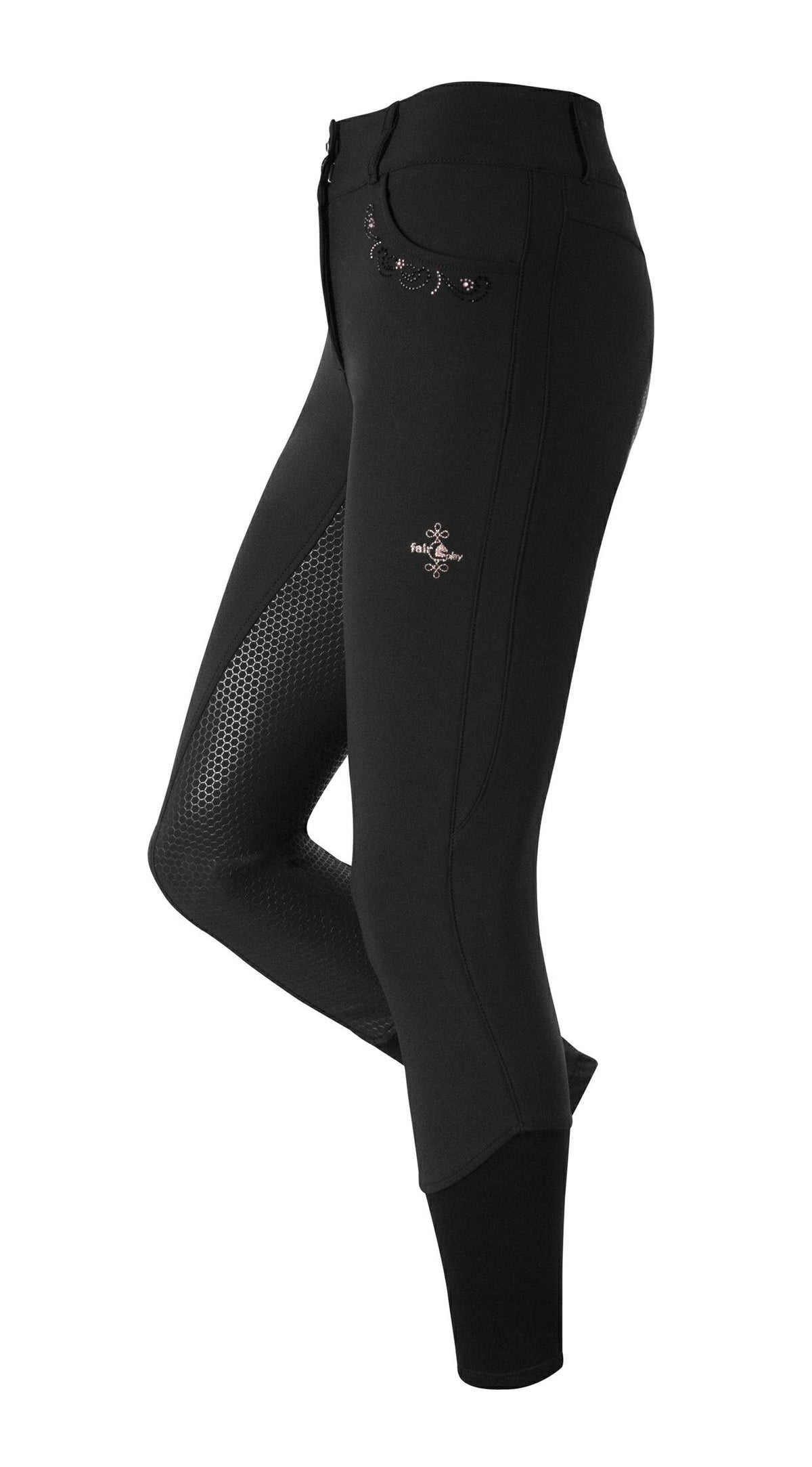Pantalon d’équitation Fair Play DAISY CHIC ROSEGOLD – Noir