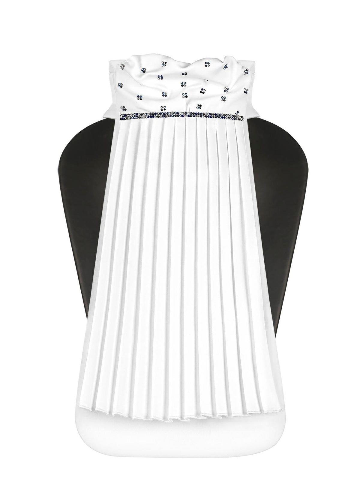 Plastron Fair Play AVIANA – Blanc / Marine