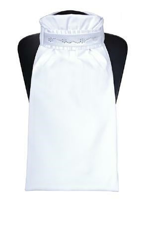 Plastron Fair Play HARMONY – Blanc / Cristaux blancs