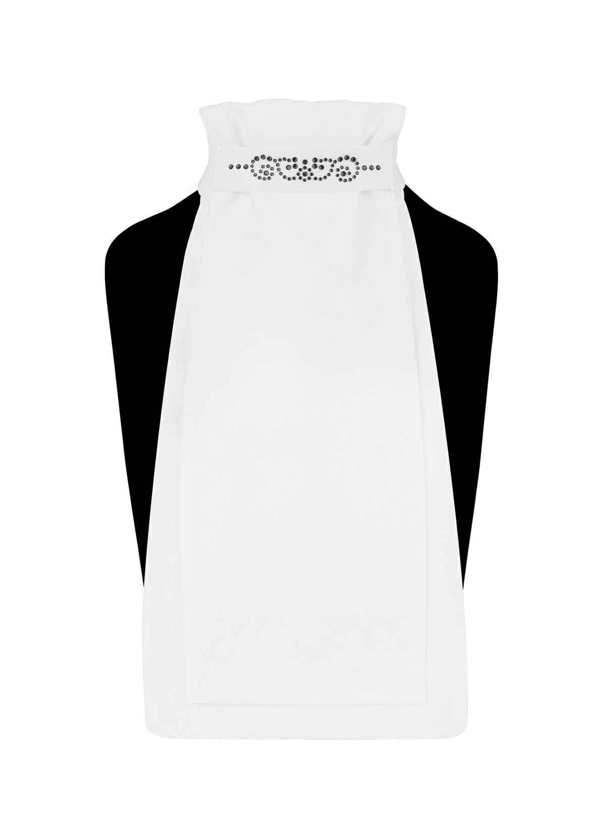 Plastron Fair Play ANDREA CHIC – Blanc / Noir