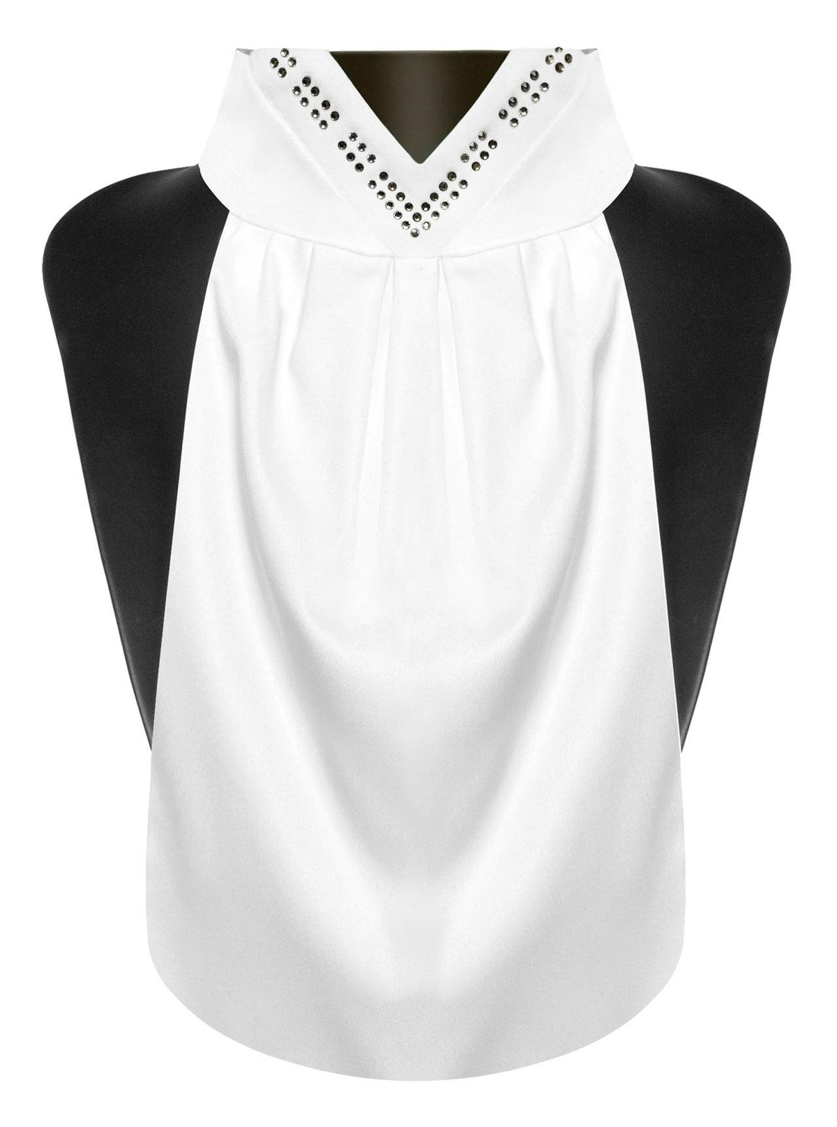 Plastron Fair Play FAVEN – Blanc / Noir