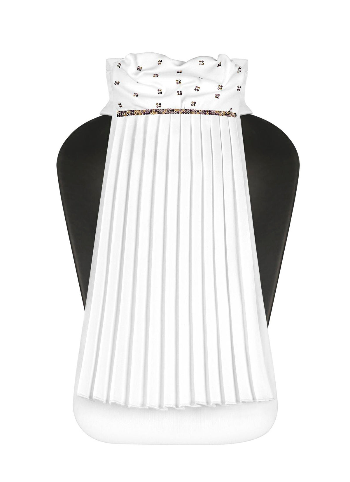 Plastron Fair Play AVIANA VG – Blanc / Baie royale