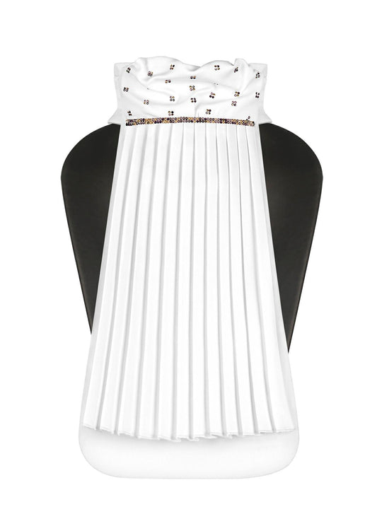 Plastron Fair Play AVIANA VG – Blanc / Baie royale