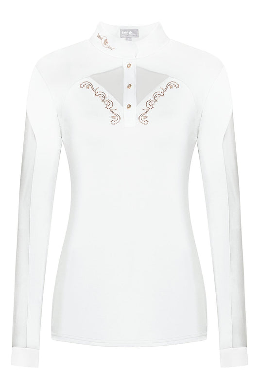 Fairplay CATHRINE ROSEGOLD LS - white