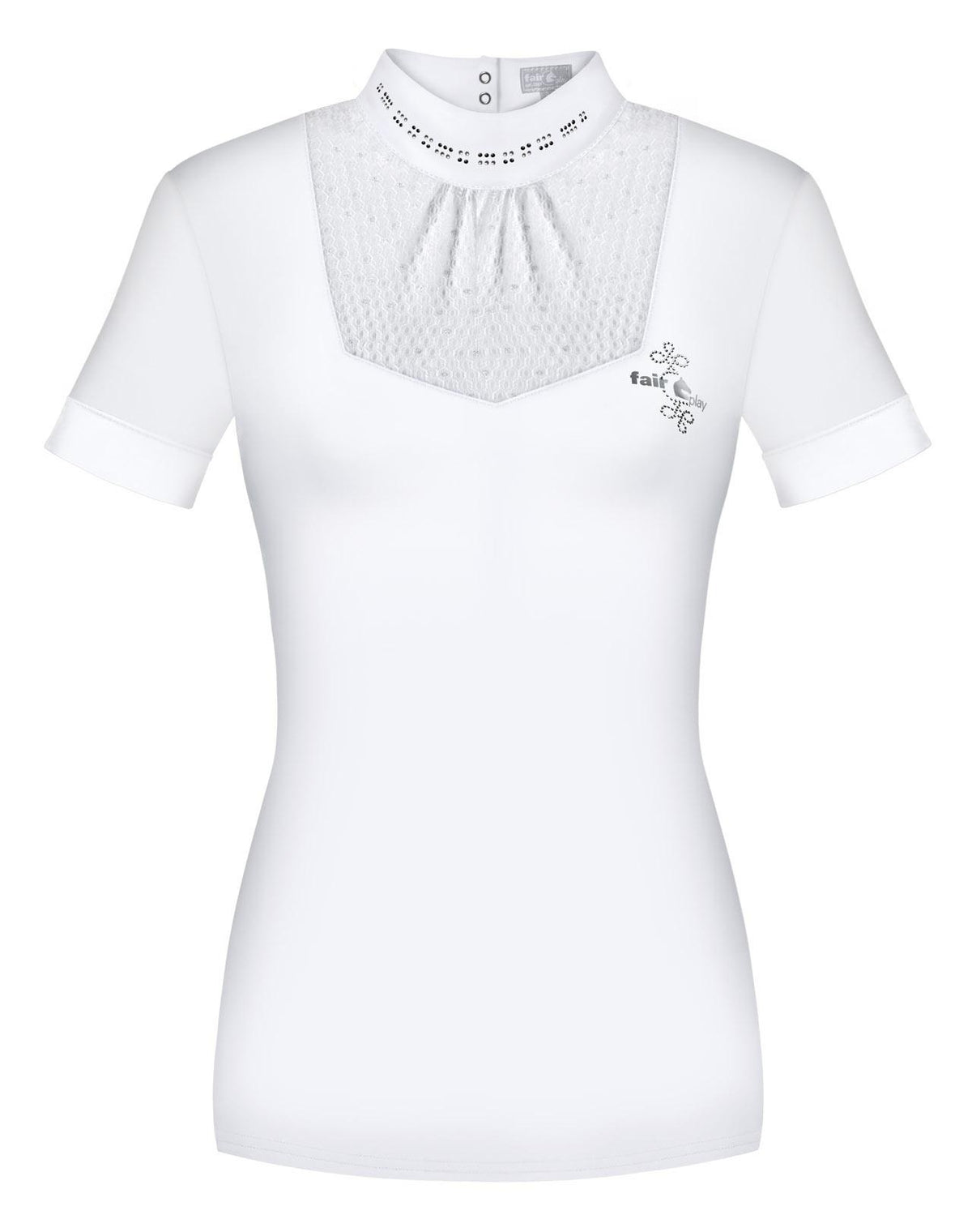 Polo de concours LARA - Blanc