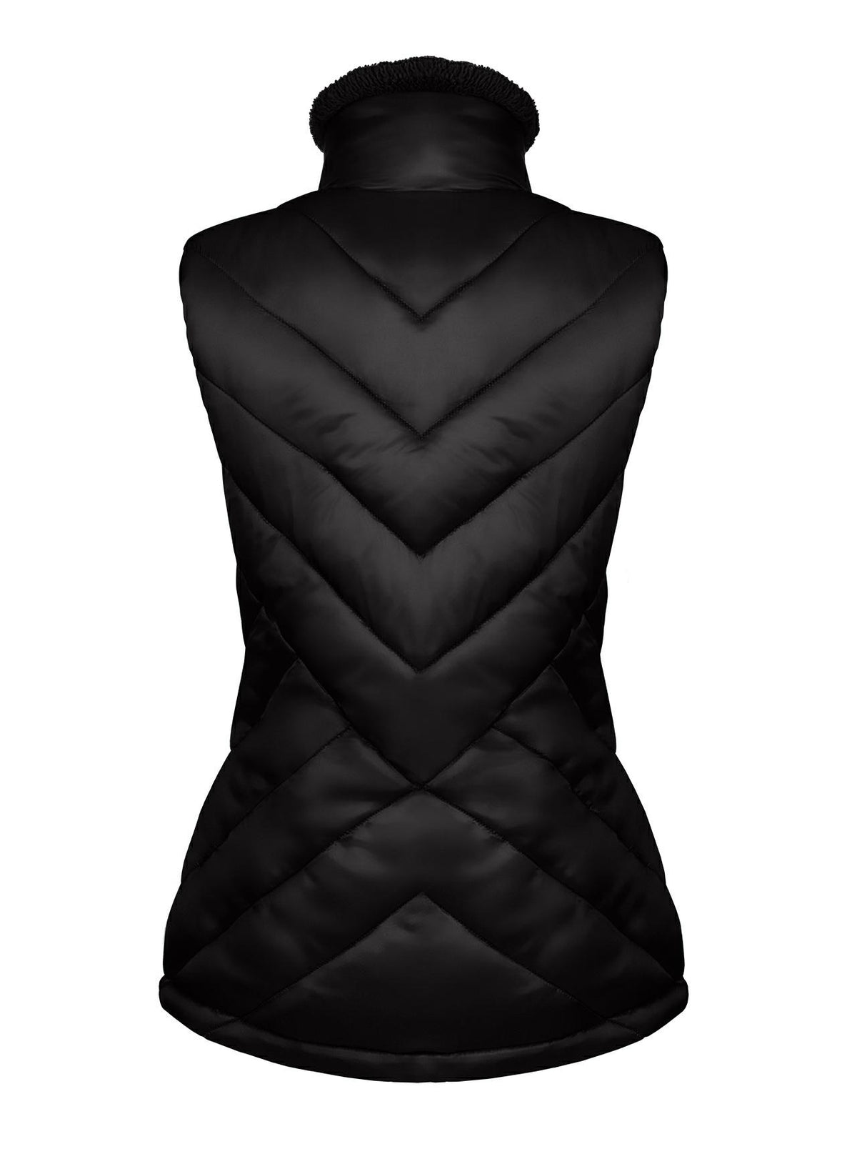 Gilet d’équitation sans manches Fair Play DAVINA – Noir
