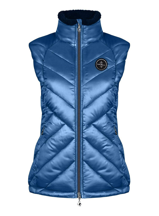 Gilet d’équitation sans manches Fair Play DAVINA – Bleu royal