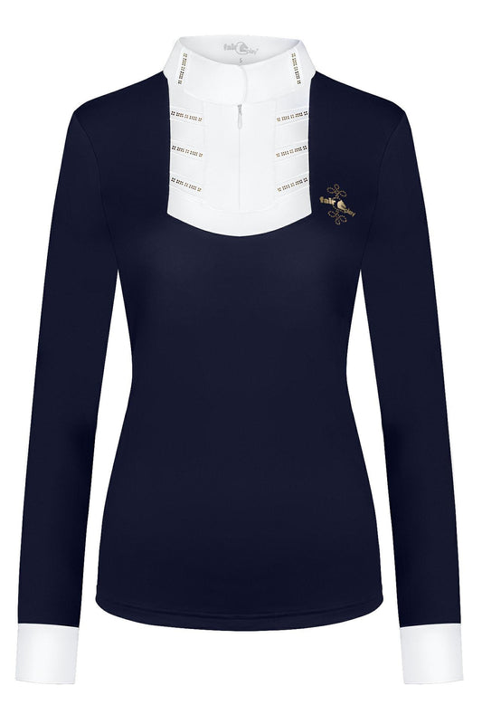 Fairplay INGRID LS VINTAGE GOLD - navy