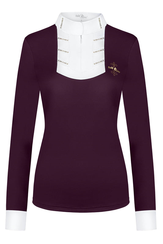 Fairplay INGRID LS VINTAGE GOLD - royal berry