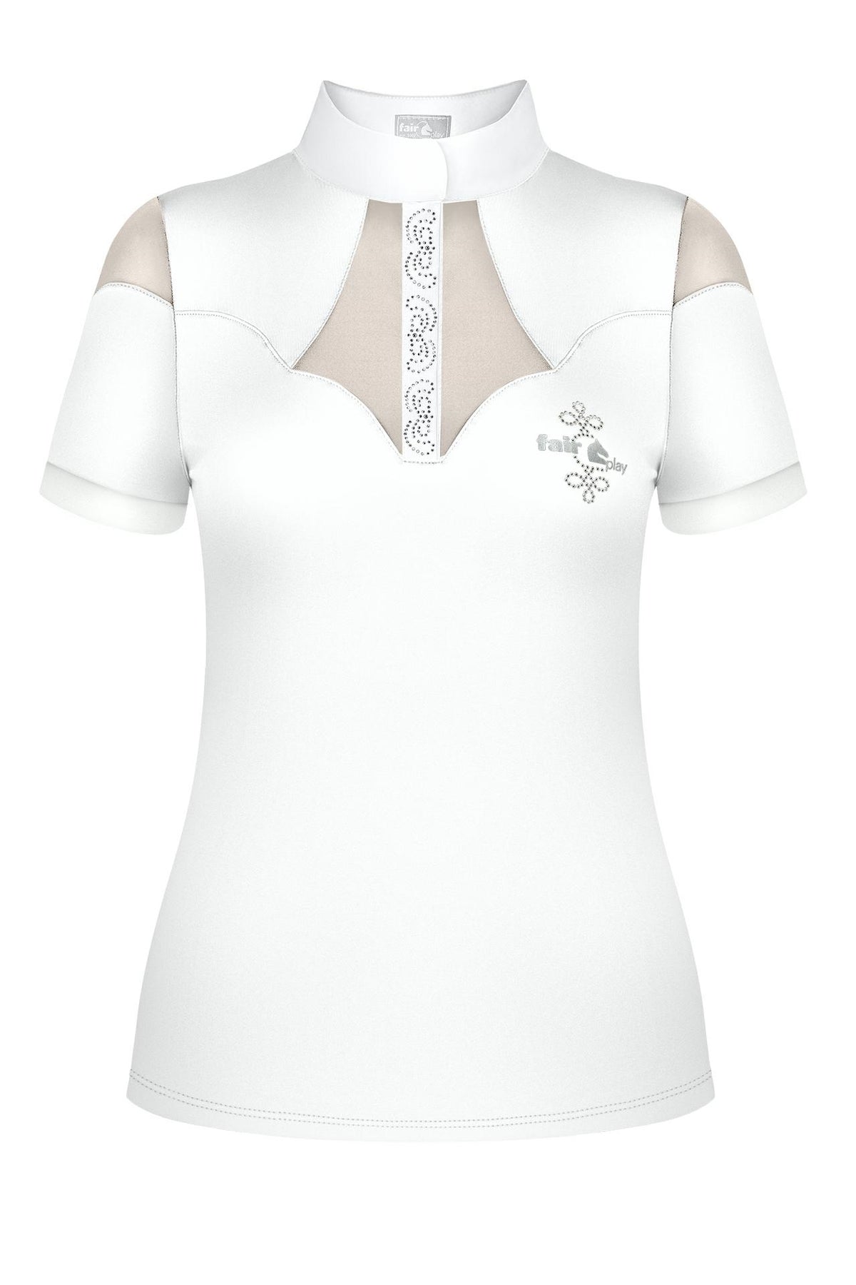 Polo de concours AMAYA - Blanc