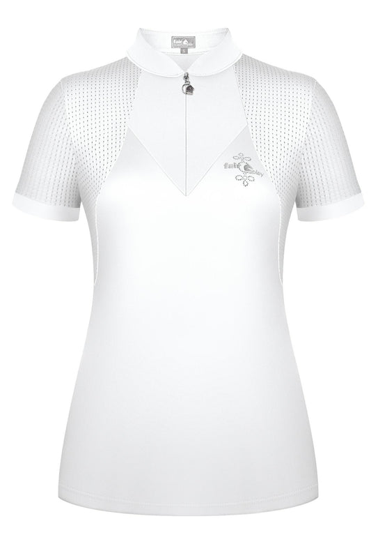 Polo de concours BRIANNA - Blanc