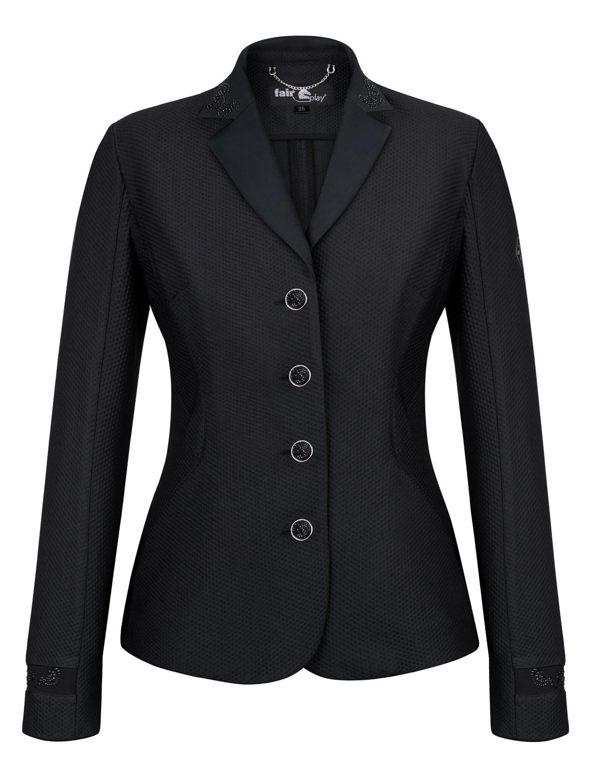 Veste de concours TAYLOR COMFIMESH CHIC - Noir