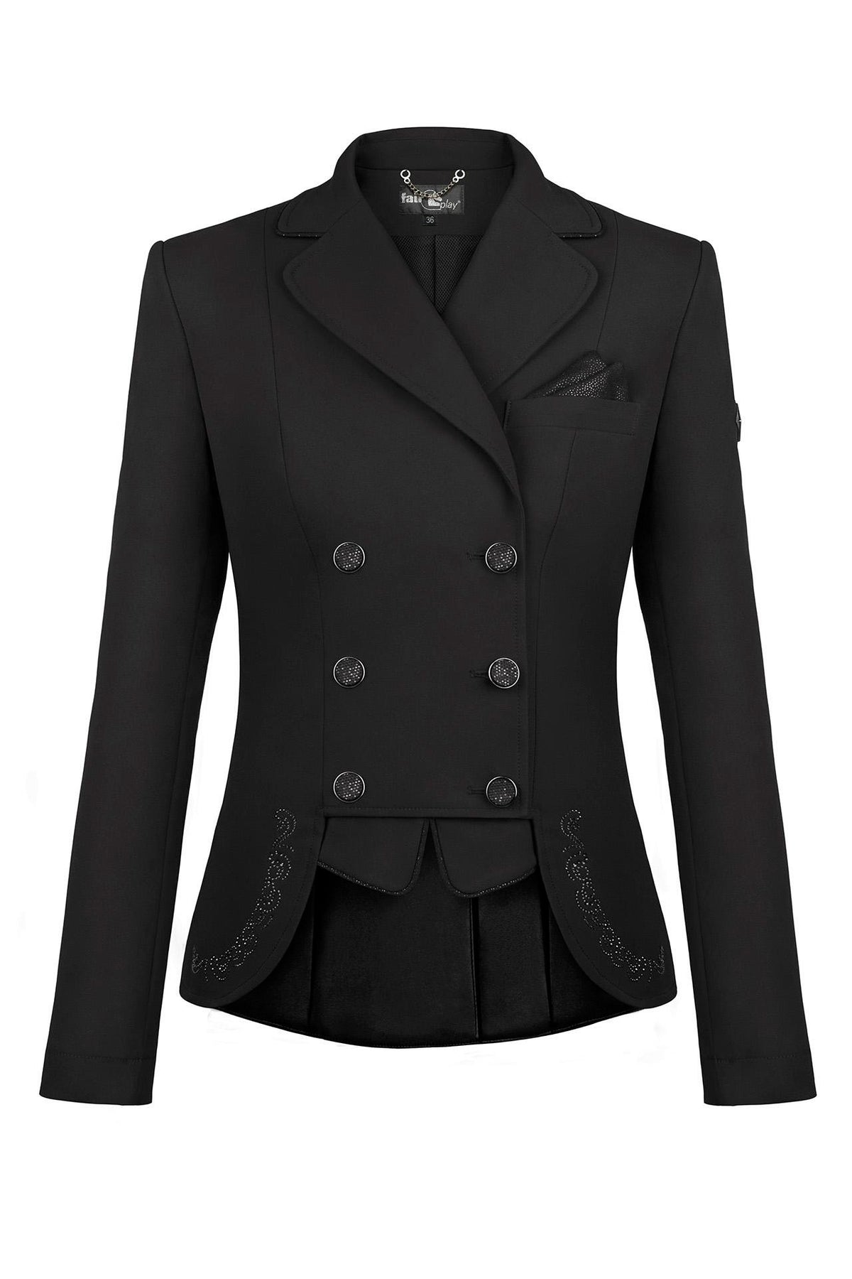 Frac court de dressage LEXIM CHIC - Noir