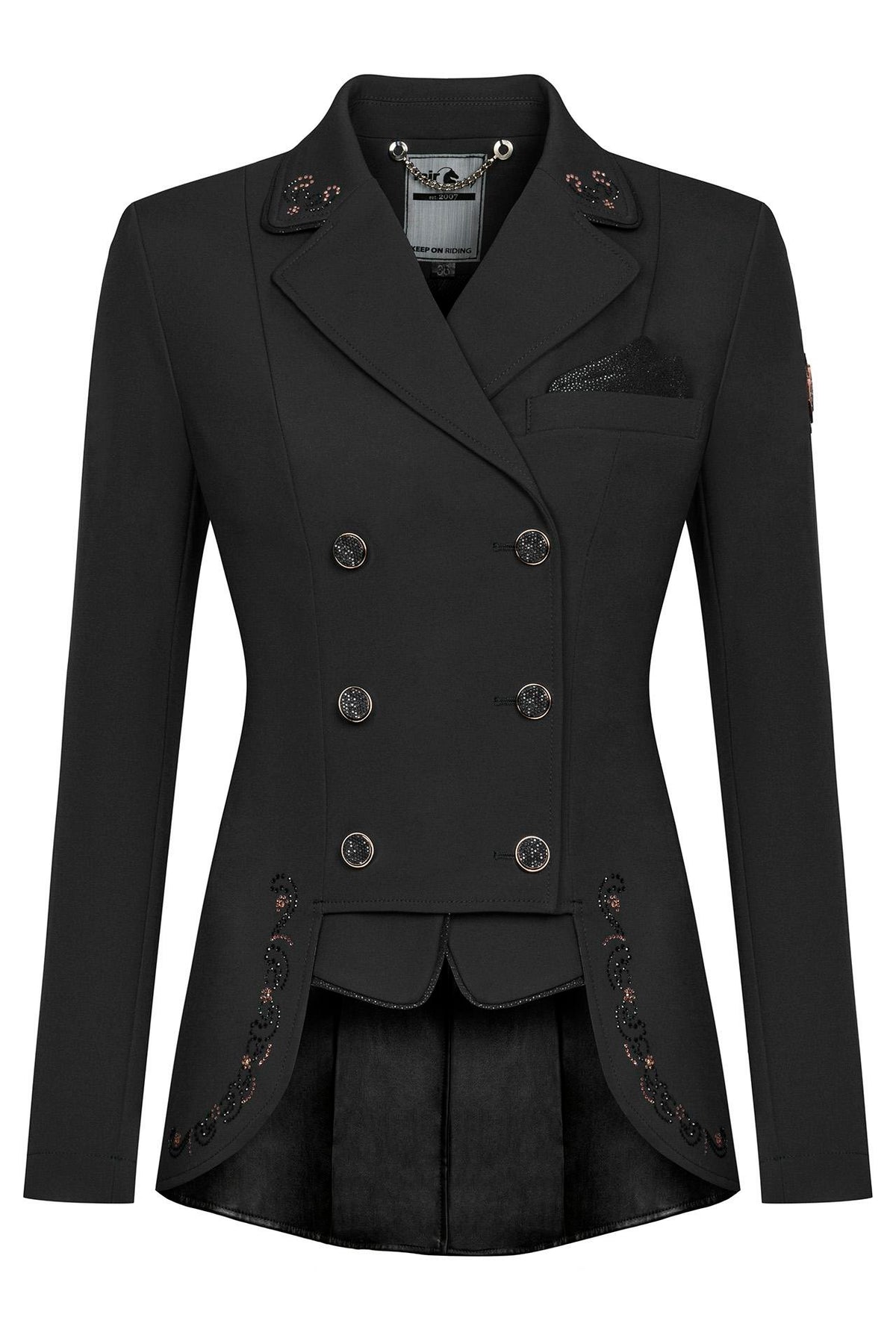 Veste de concours LEXIM CHIC ROSEGOLD - Noir