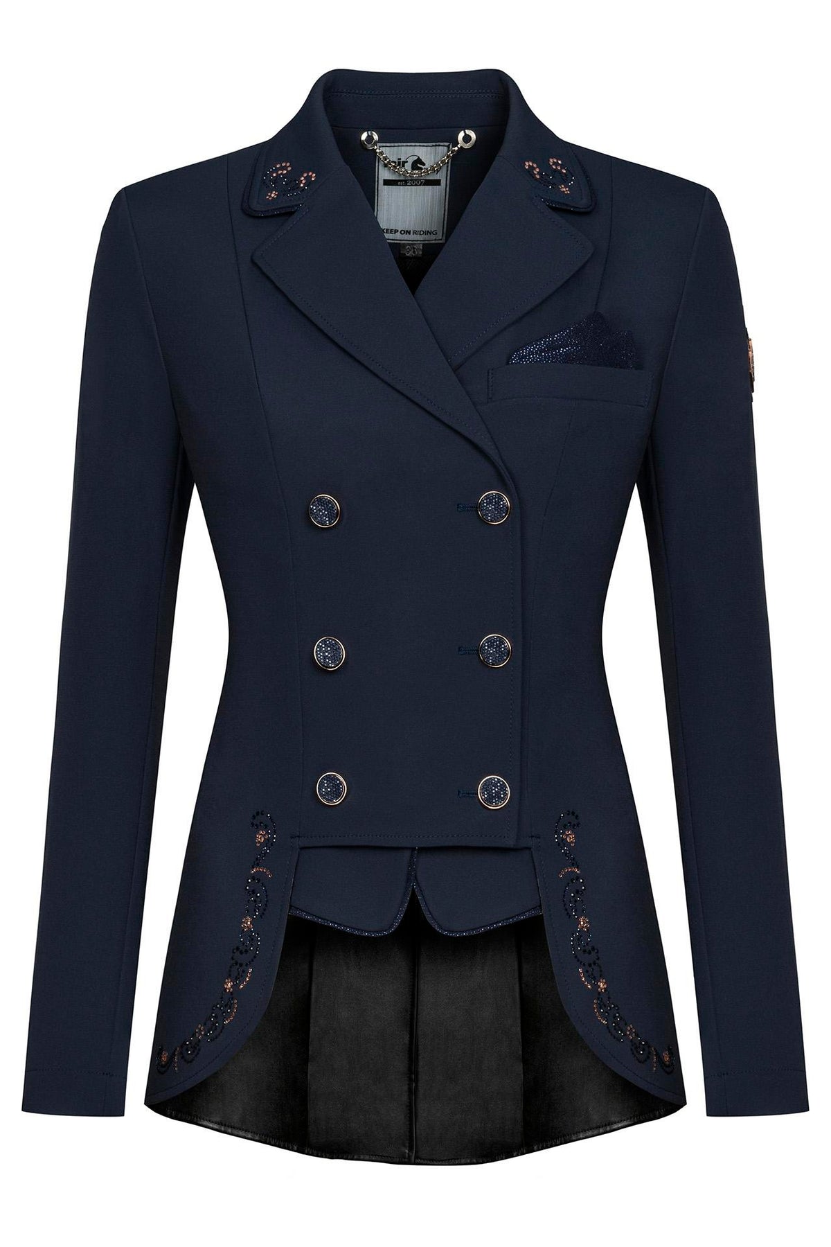 Veste de concours LEXIM CHIC ROSEGOLD - Marine