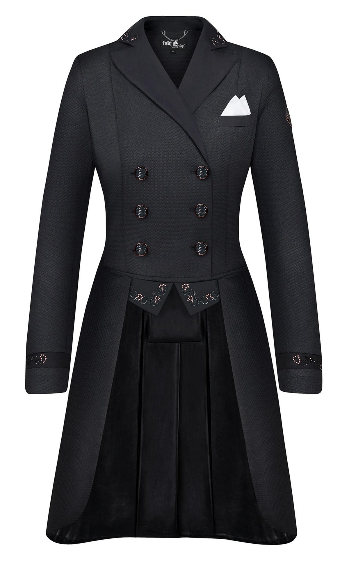 Veste de concours DOROTHEE COMFIMESH CHIC ROSEGOLD - Noir