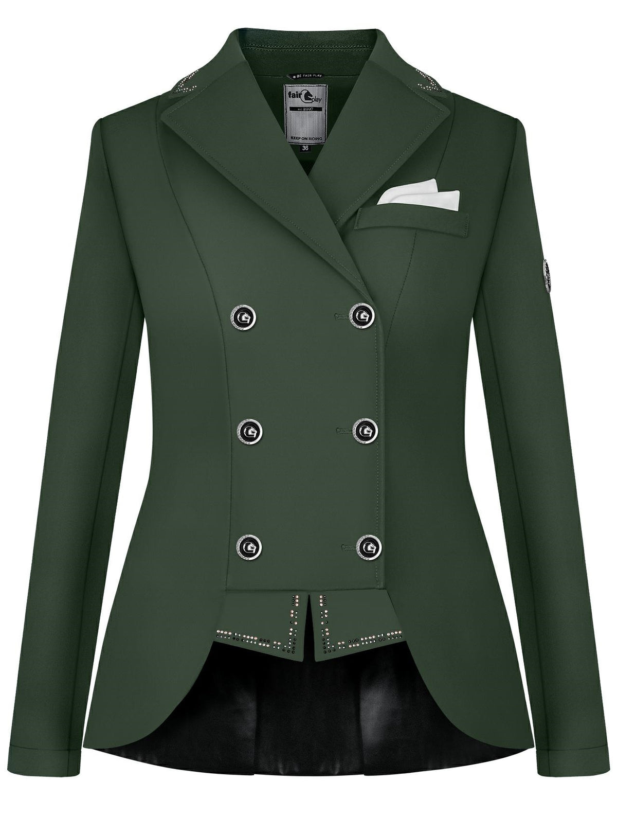 Frac court de dressage REIKO - Sauge foncé