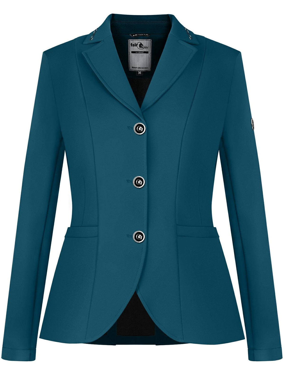 Veste de concours NATALIE - Bleu Nil