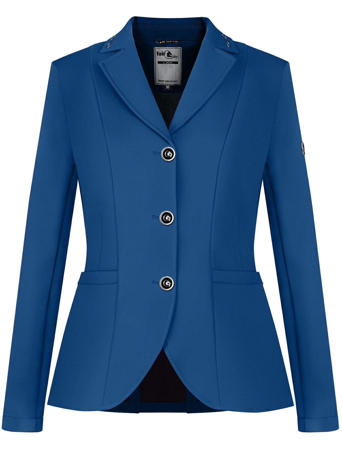 Veste de concours NATALIE - Bleu impérial