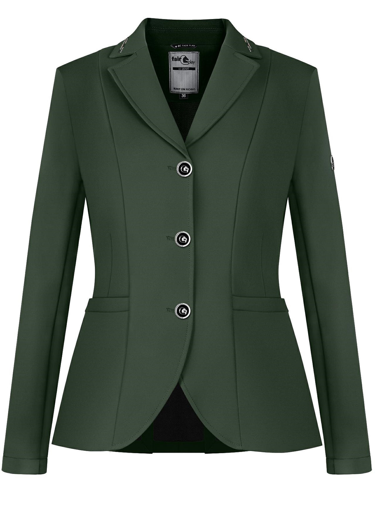 Veste de concours NATALIE - Sauge foncé