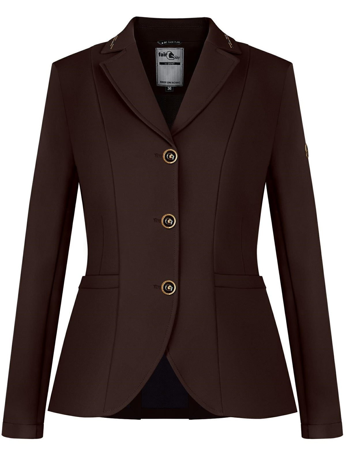 Veste de concours NATALIE VG - Marron