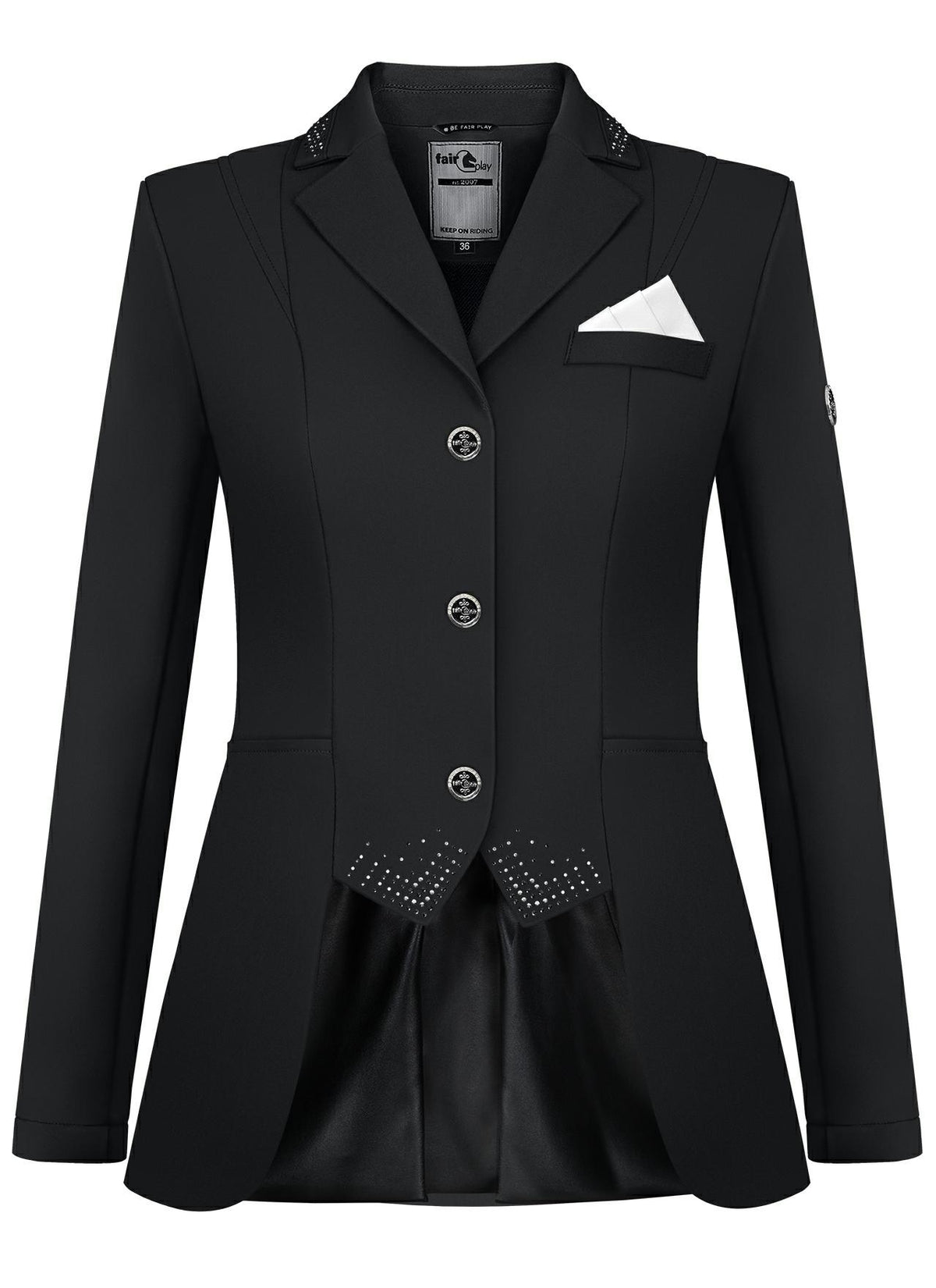 Frac court de dressage DANIELLE - Noir