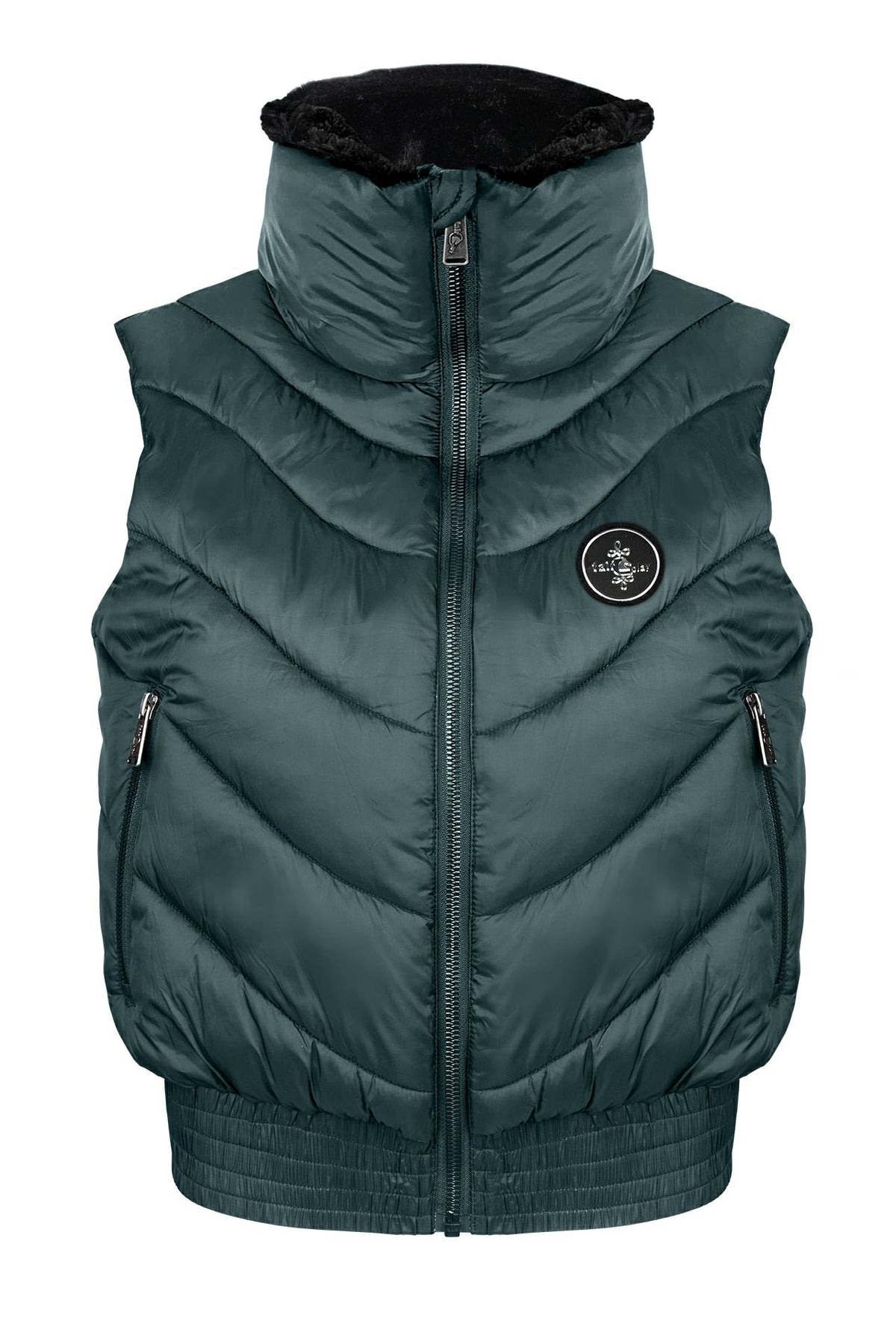 Gilet matelassé Fair Play OLIVIA – Vert d’eau
