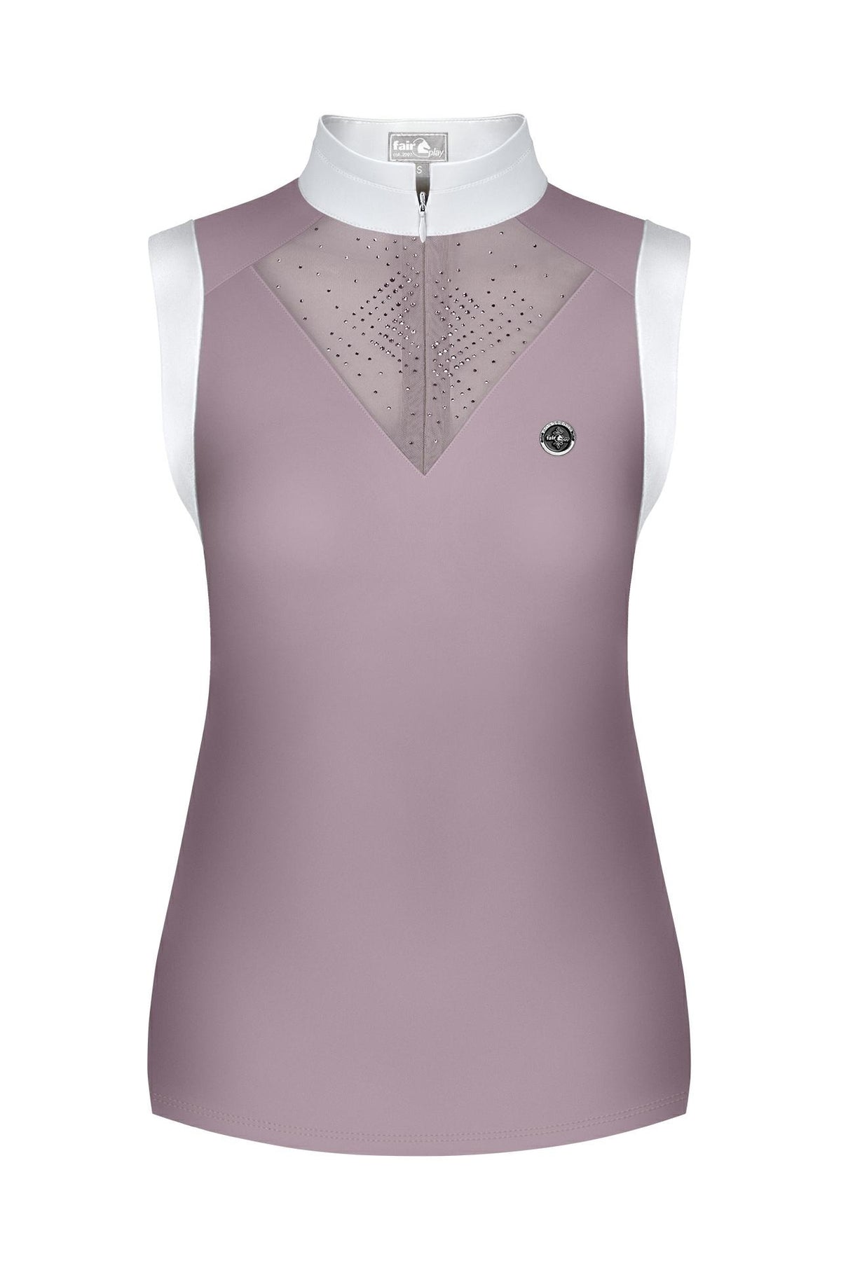 Polo de concours sans manches Fair Play LIAH SL – Orchidée