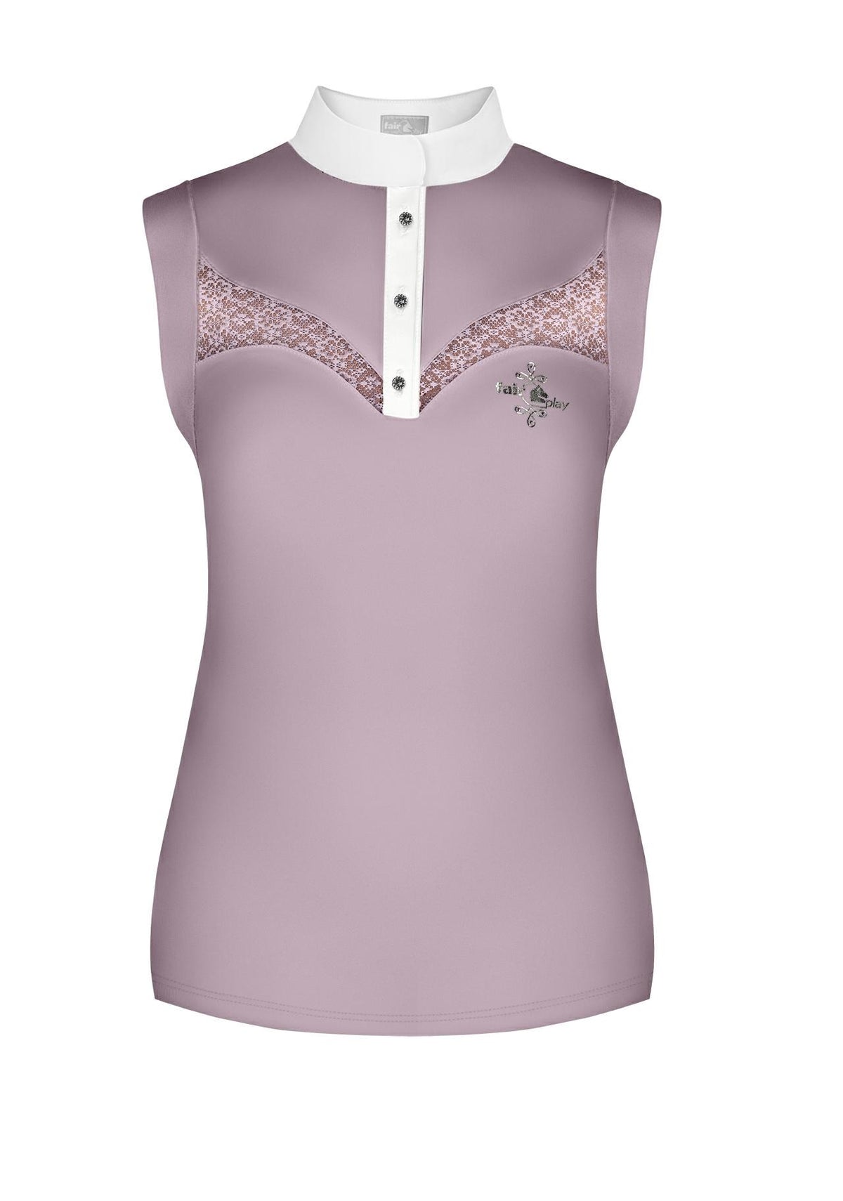 Polo de concours sans manches Fair Play ROZZIE SL – Orchidée