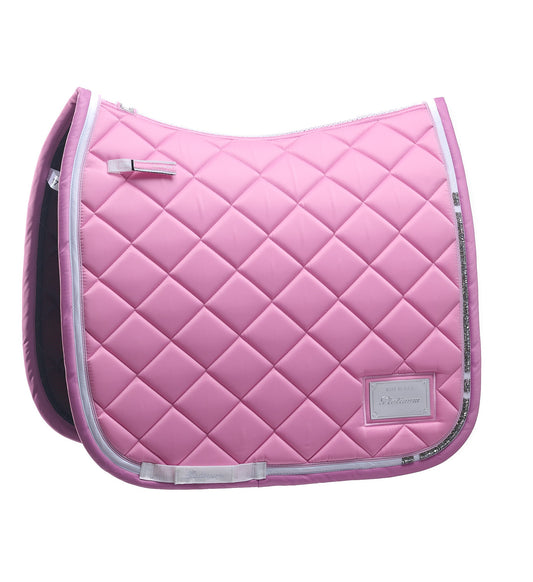 RiderByHorse - tapis platinum stone  - begonia pink