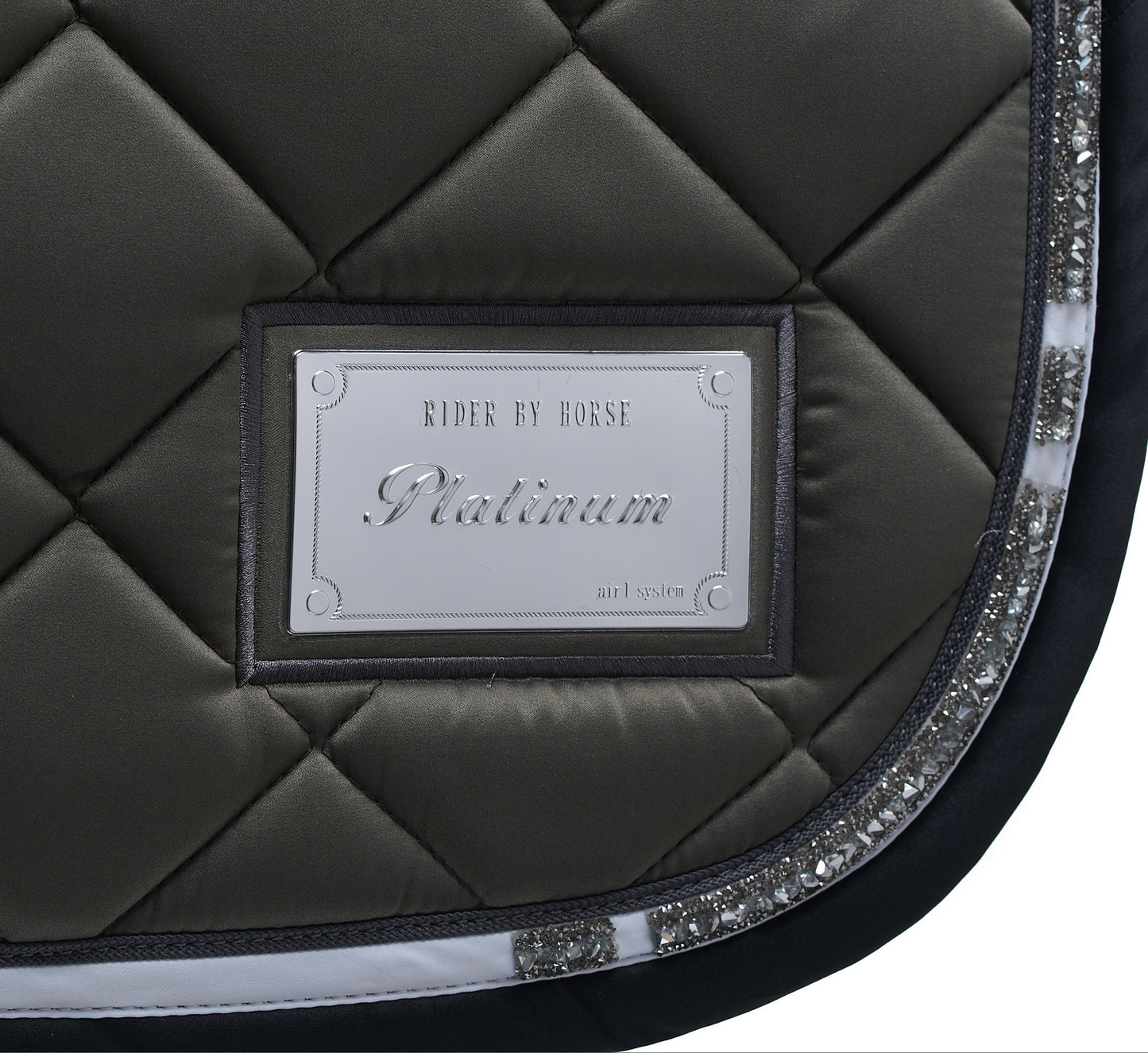 RiderByHorse - tapis platinum stone  - fine grey