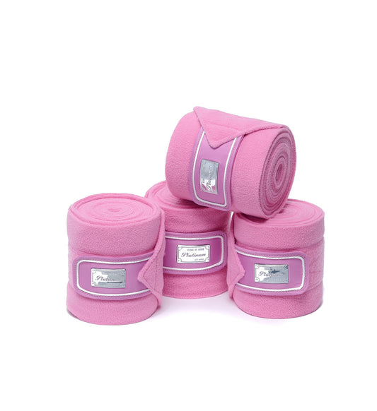 RiderByHorse- bandes polaire platinum - begonia pink