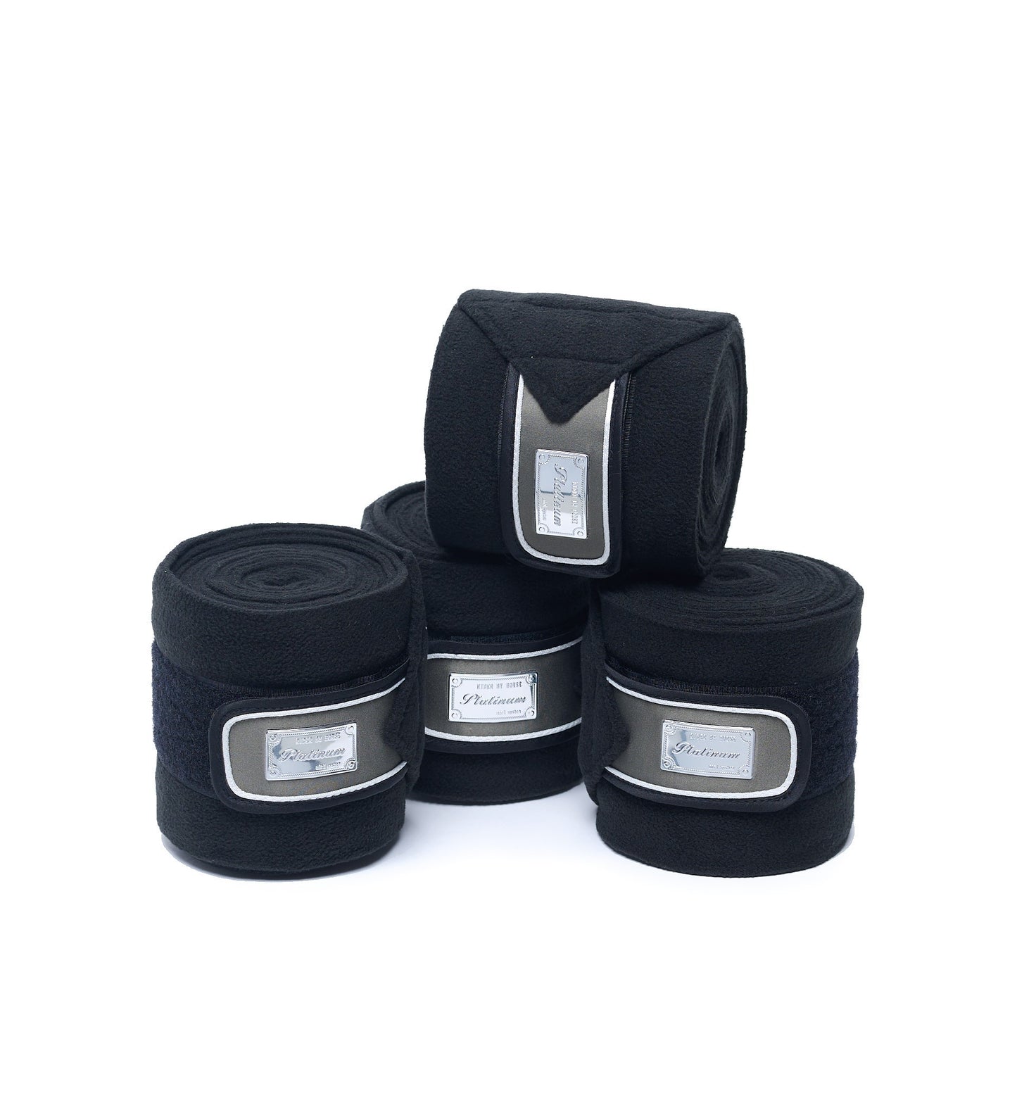 RiderByHorse- bandes polaire platinum - fine grey