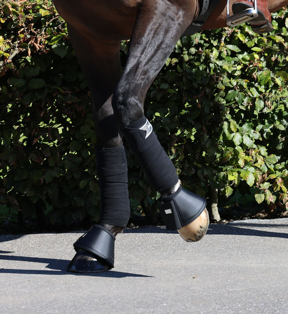 RiderByHorse- bandes polaire platinum - fine grey