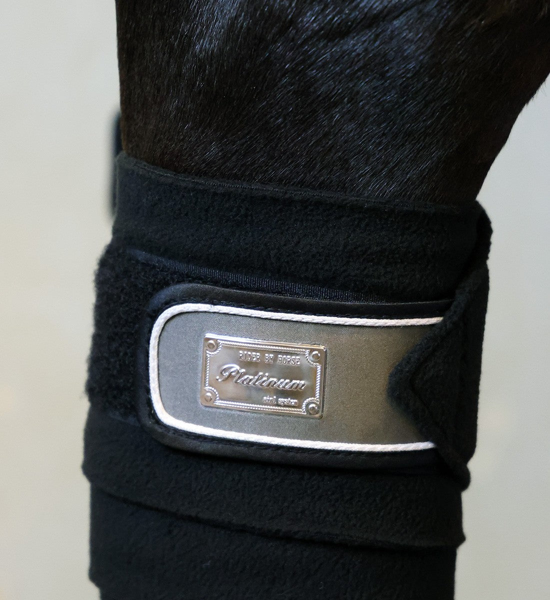 RiderByHorse- bandes polaire platinum - fine grey