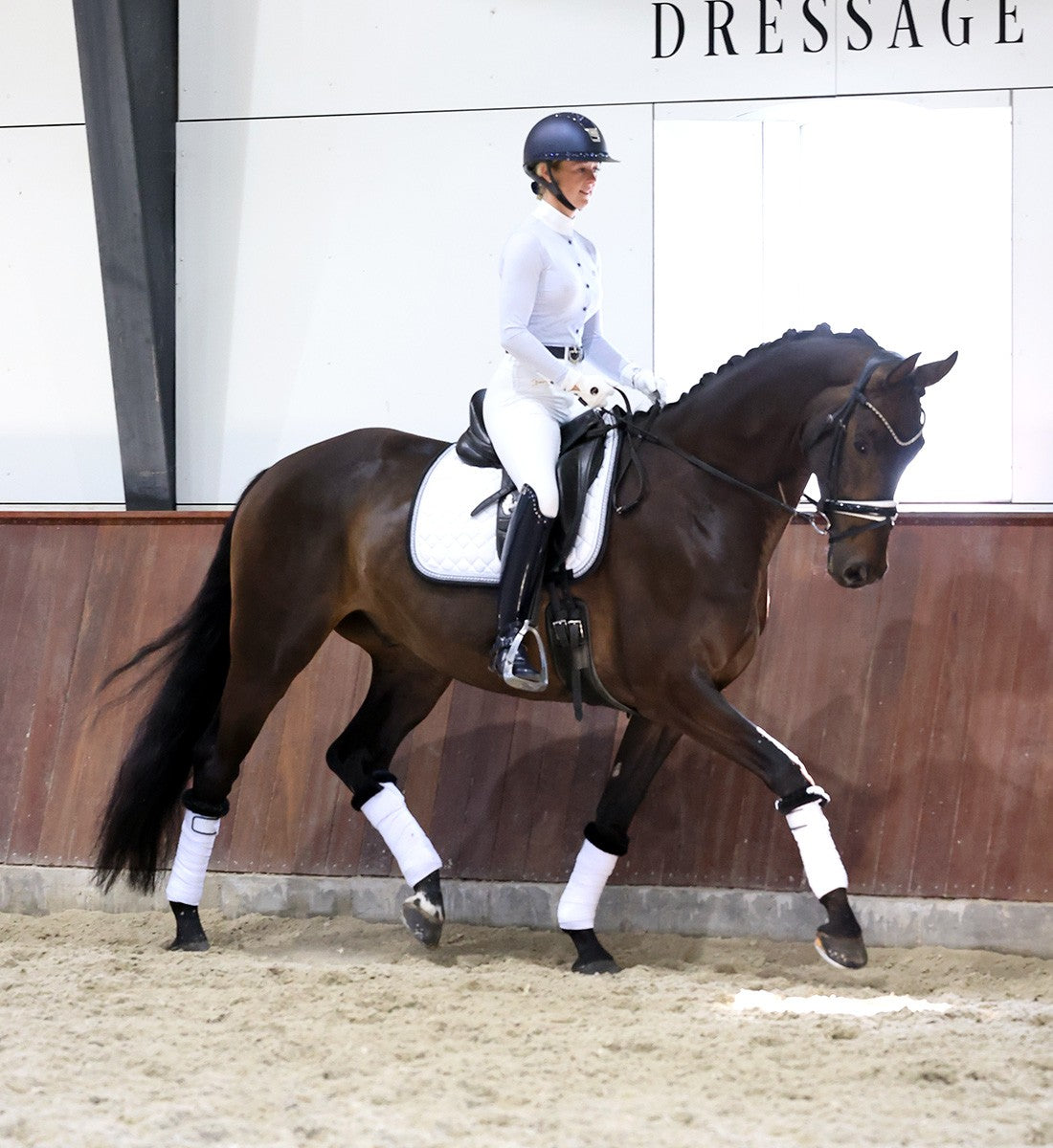 RiderByHorse - tapis infinity - nano white