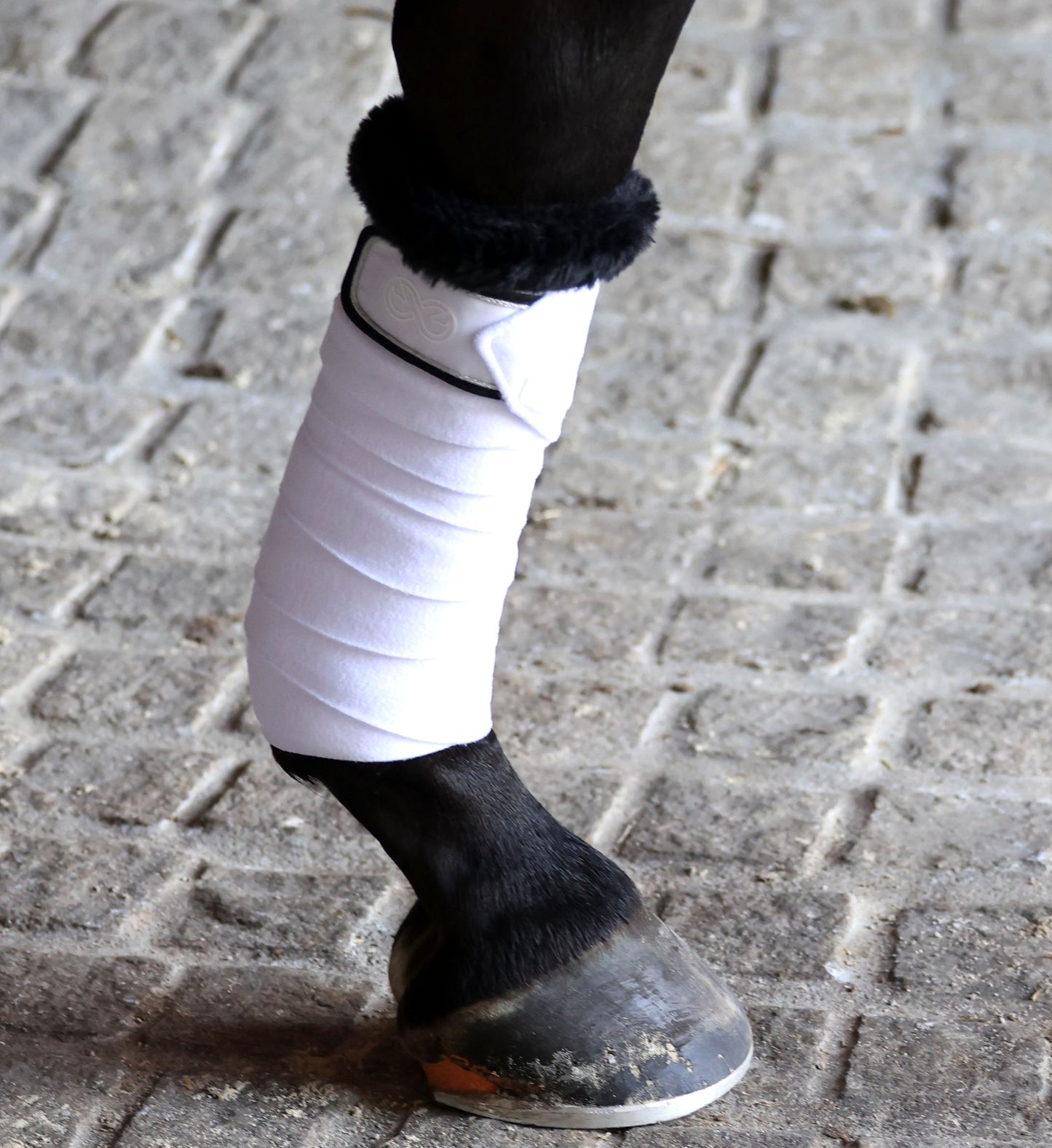 RiderByHorse- bandes polaire infinity - white