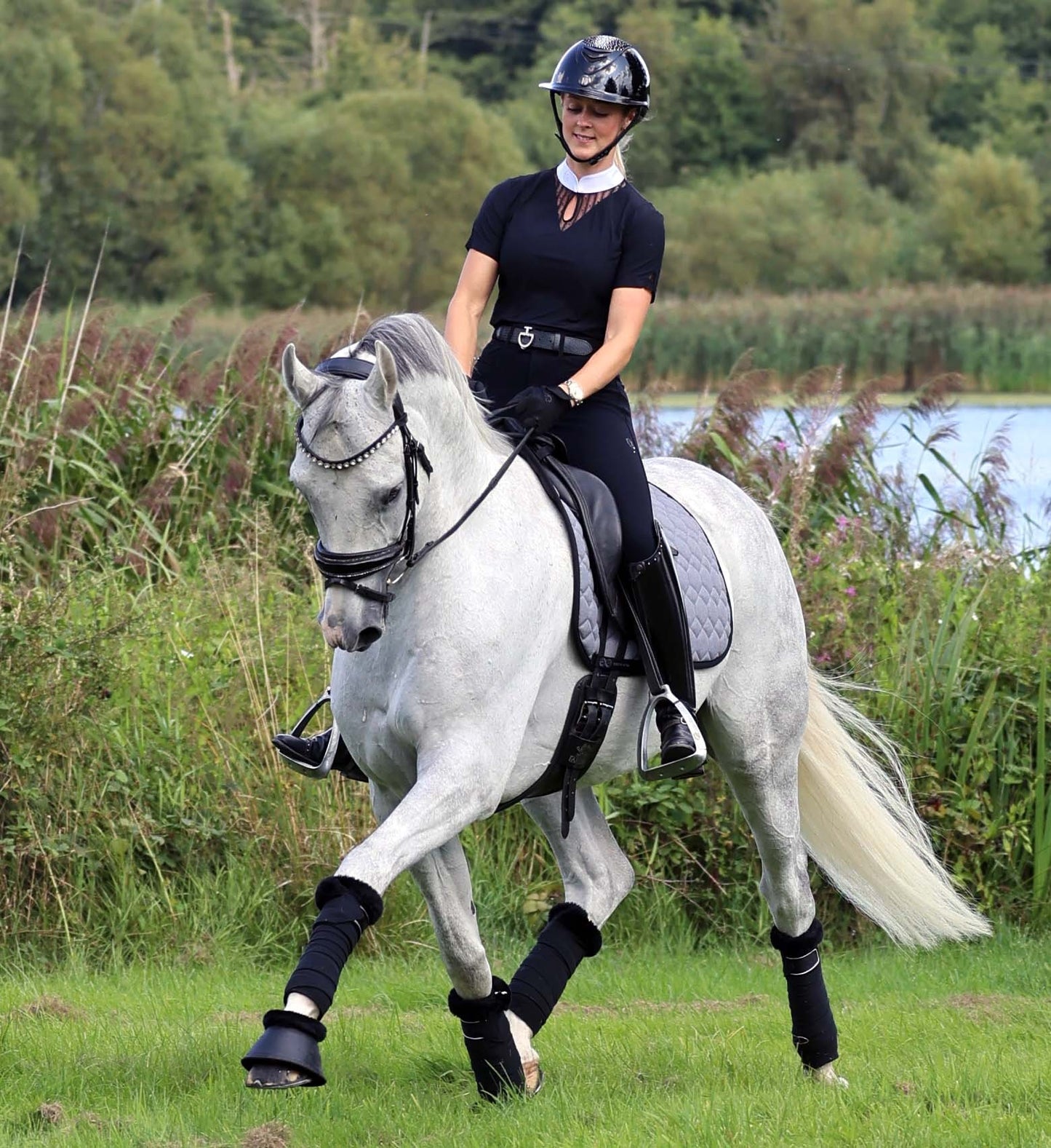 RiderByHorse - cloches mouton - noir