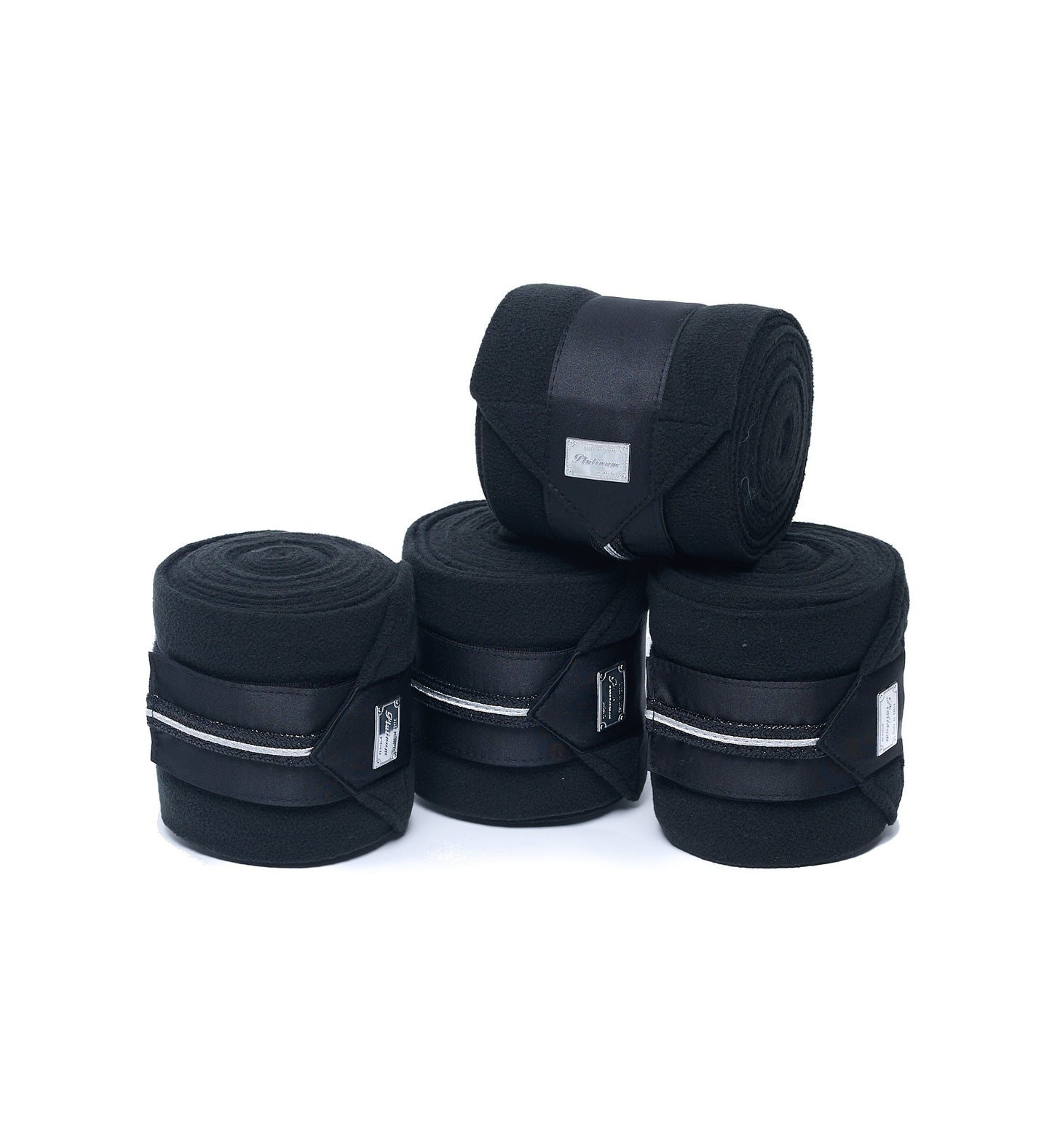 RiderByHorse- bandes polaire platinum - black