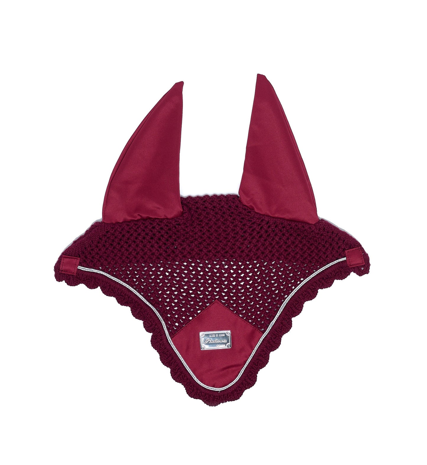 RiderByHorse - bonnet platinum - beet red