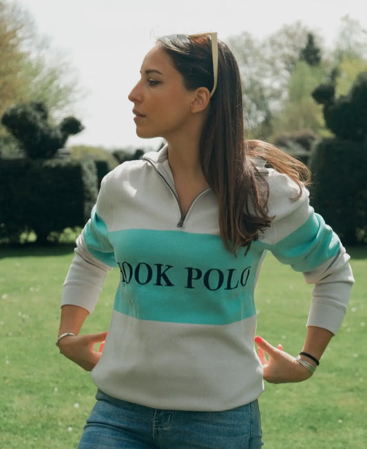 Hook polo - sweat clubhouse zippé