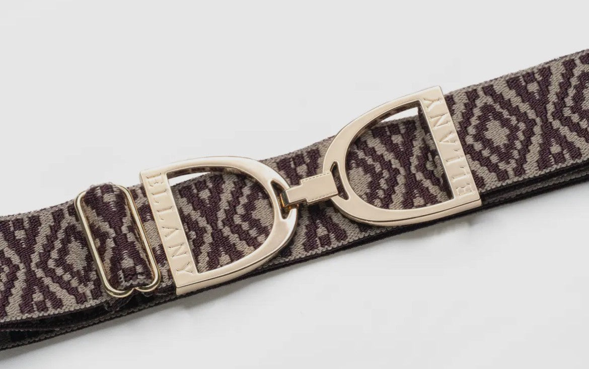 Ellany - ceinture etriers gold Fig ornata