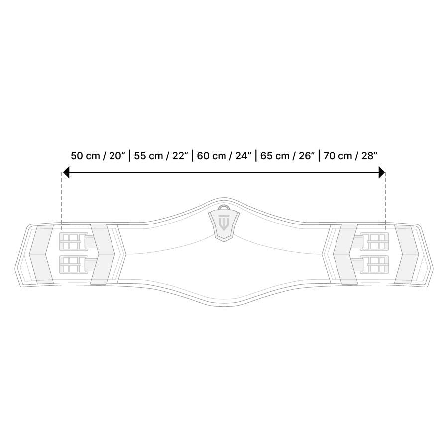 Winderen - sangle dressage - 2 coloris