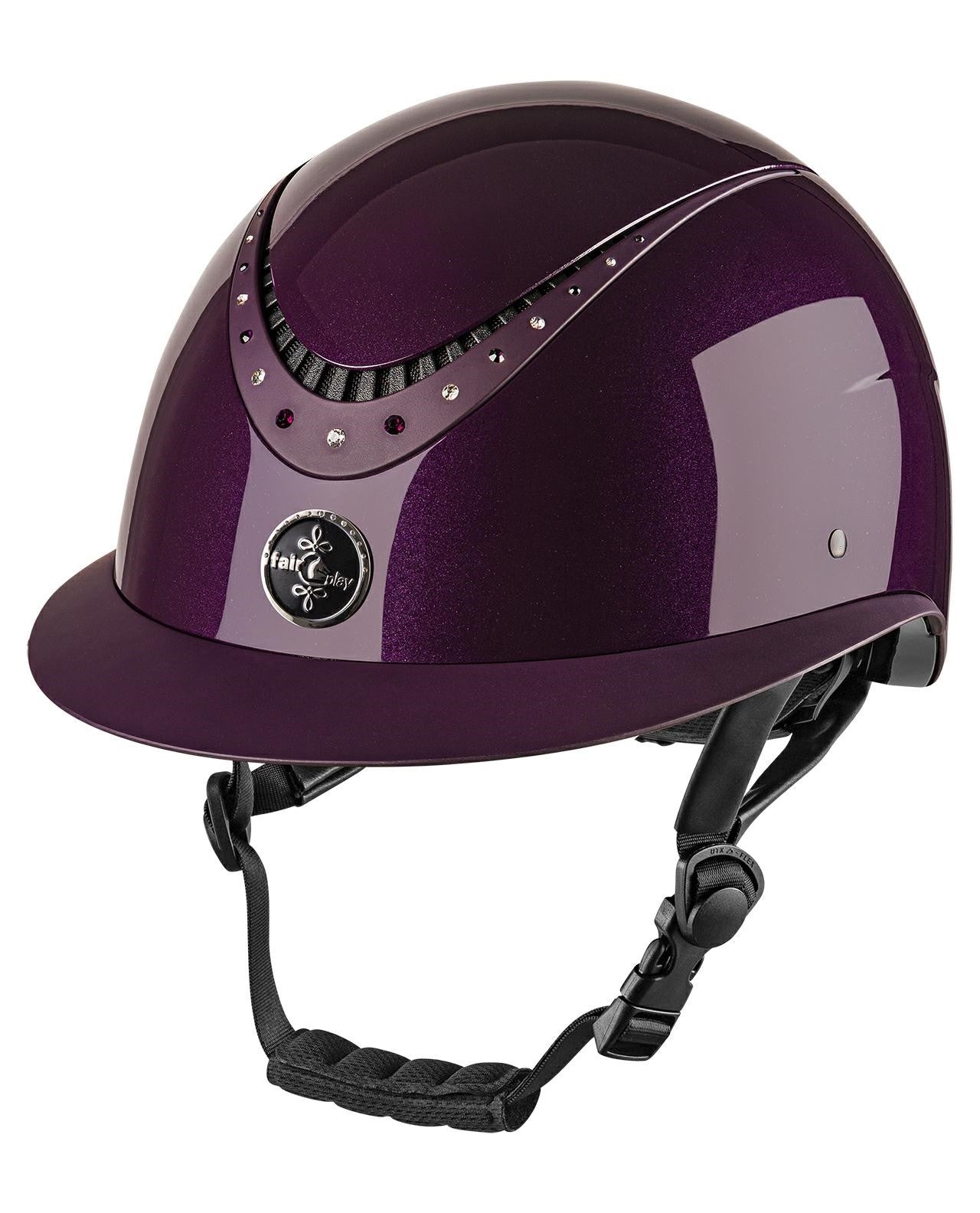 FairPlay - casque Apoleus shiny wide - royal berry
